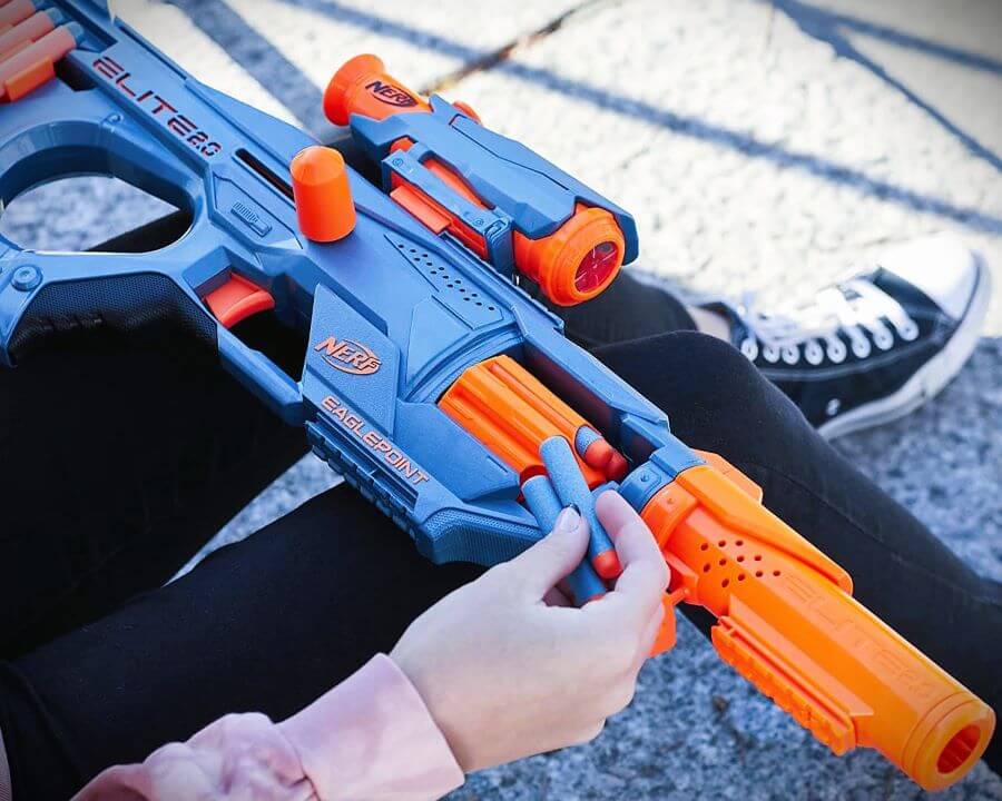 kit Arma Nerf Elite 2.0 Phoenix hasbro Gratis modulus em Promoção