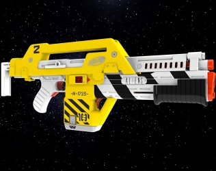 NERF LMTD ALIENS M41-A Bla...