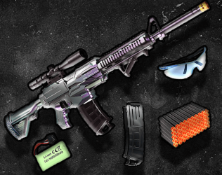 Nerf M4 Stryfe Clone