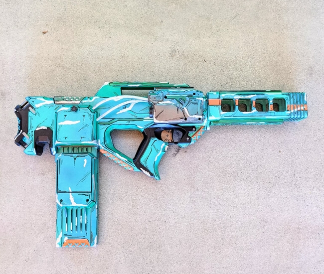 Custom Cel Shaded PDKFilms Nerf Rayven