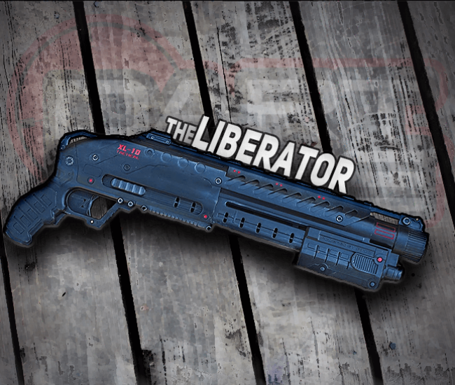Modded Liberator Shotgun Blaster