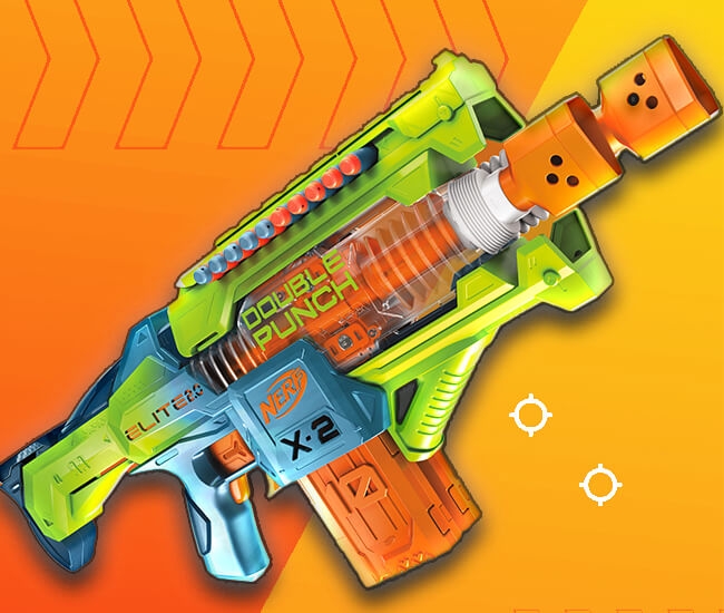 Nerf elite 20 4 em 1