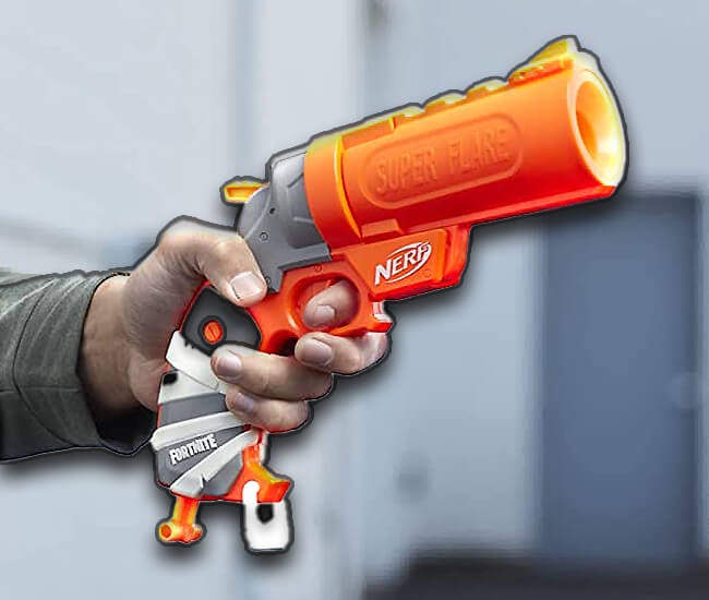 This is the Fortnite Nerf gun