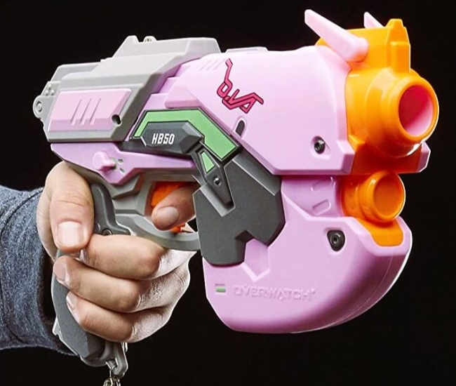 ondsindet Prime Interessant Nerf Overwatch D.Va Rival Blaster | NerfGunAttachments | The Nerfer's eMall