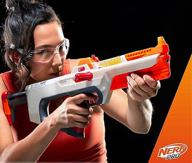 NERF Pro Gelfire Ghost Blaster