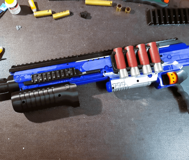 Nerf Rampage Inline Clip Shotgun Kit