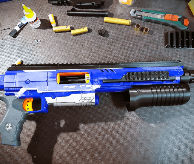 Nerf Rampage Inline Clip Shotgun Kit