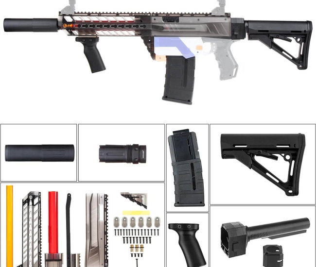 Worker Nerf Retaliator MCX Mod Kit