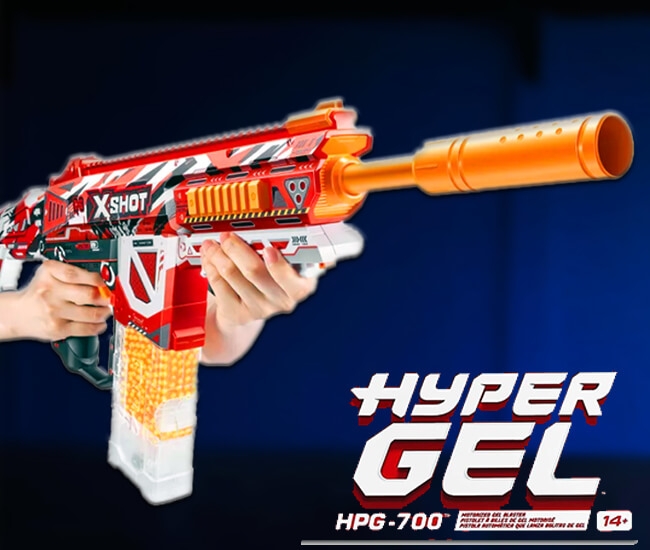 Nerf Hyper-Fire Pistol Blue