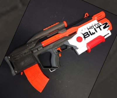 Custom Painted Nerf Motobl...