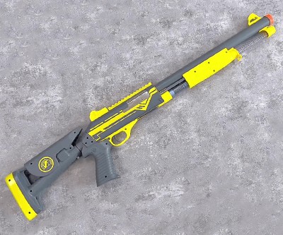 REKT OpFour CO2 Powered RED Foam Dart Rifle