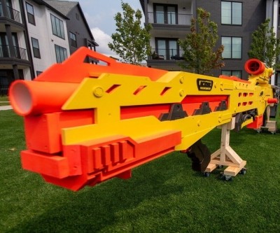 World's Largest Nerf Gun! 