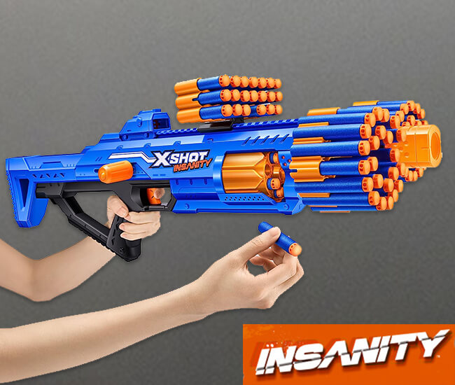 Zuru X-Shot Insanity Berzerko Shot now Half Price Plus Free Click and  Collect